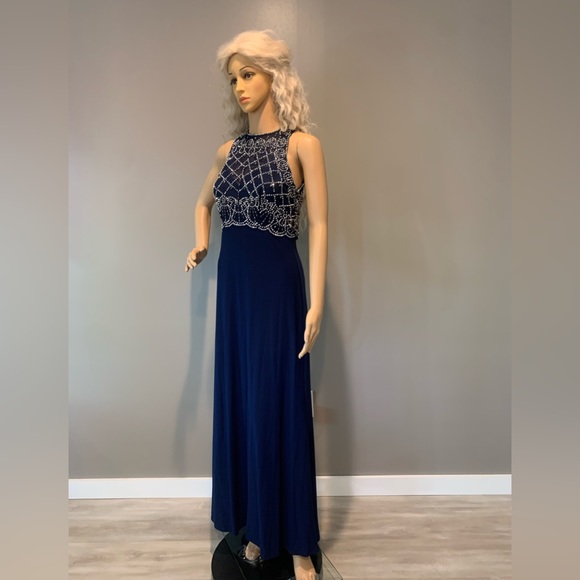 Blue Long Evening Dress! - Picture 3 of 14